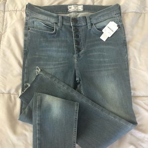 Free people high rise jeggins